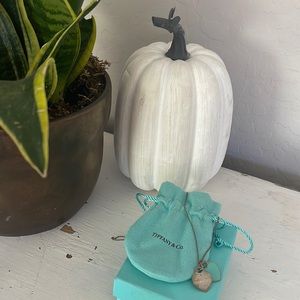 Return to Tiffany Double Heart Pendant in Tiffany Blue